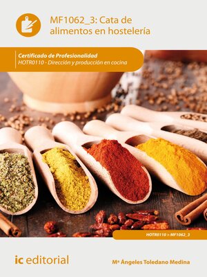 cover image of Cata de alimentos en hostelería. HOTR0110